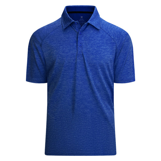 Breathable Men's Polo Shirt with Custom Logo | Wrinkle-Resistant Corporate Uniforms 24 Colors