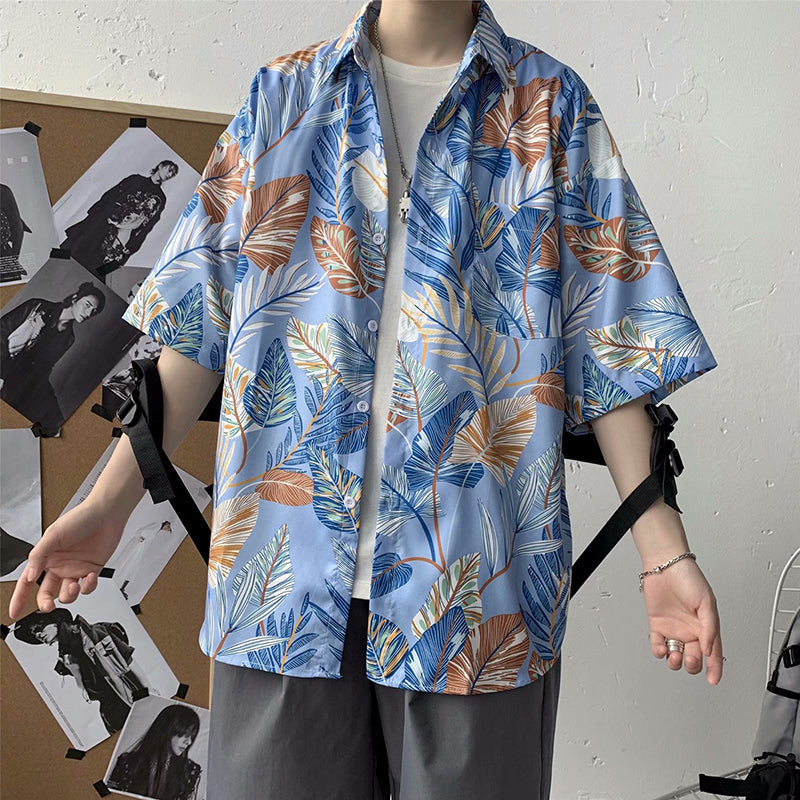 Custom Logo Hawaiian Shirts | Tropical Print Corporate Uniforms & Resort Staff Wear (MOQ 50)