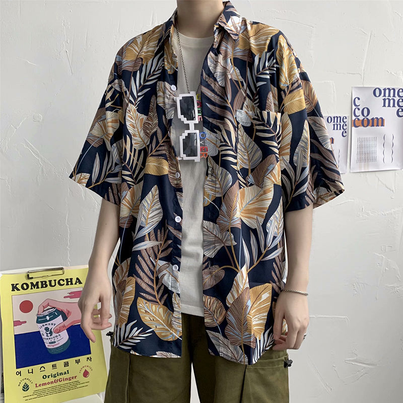 Custom Logo Hawaiian Shirts | Tropical Print Corporate Uniforms & Resort Staff Wear (MOQ 50)