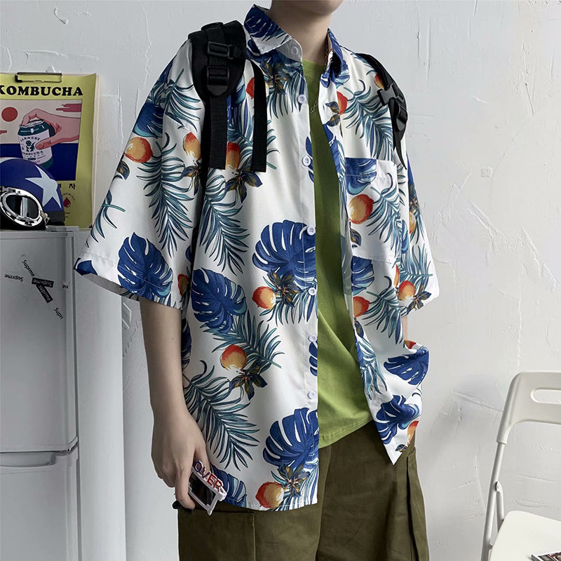 Custom Logo Hawaiian Shirts | Tropical Print Corporate Uniforms & Resort Staff Wear (MOQ 50)