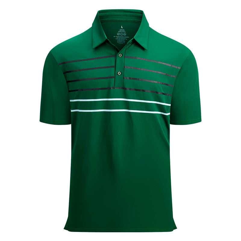 OEM/ODM camisas polo Popular summer fashion slim sports polo shirt polyester stretch golf clothing men's short-sleeved T-shirt