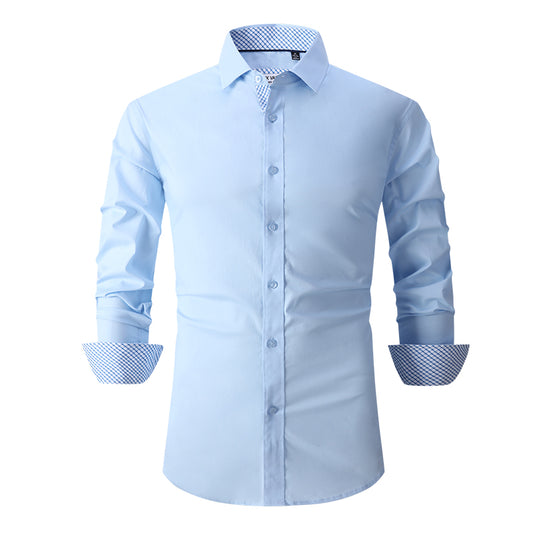 Custom Logo Bamboo Dress Shirts | Wrinkle-Free Corporate Uniforms 50+ Colors  