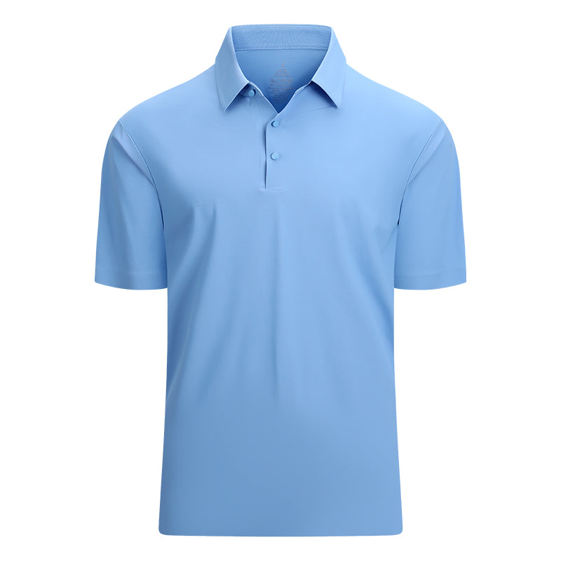 Custom Logo Men's Summer Polo Shirts | Moisture-Wicking Corporate Team Uniforms 180GSM Quick-Dry