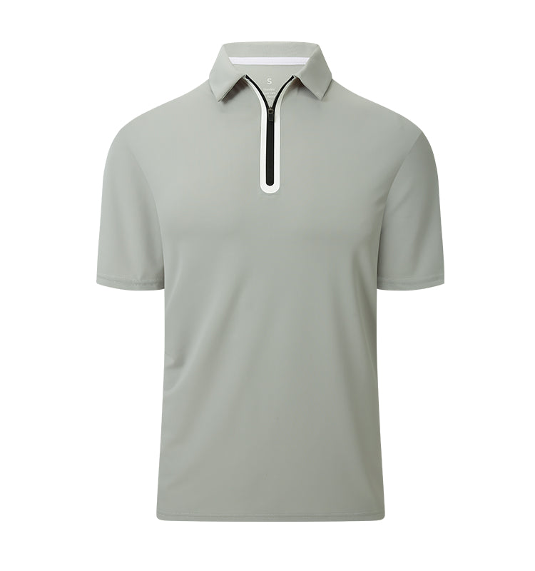 OEM/ODM polo de hombre 2023 North American Summer Short Sleeve Casual Men's Shirt Ice Silk Printed Sports Polo Shirt