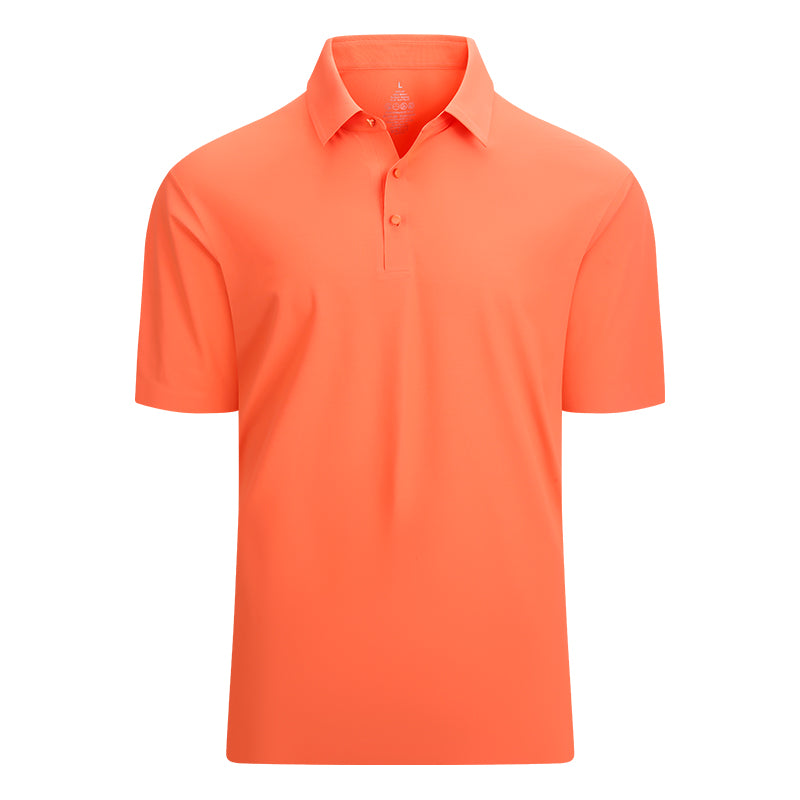 Custom Logo Men's Summer Polo Shirts | Moisture-Wicking Corporate Team Uniforms 180GSM Quick-Dry