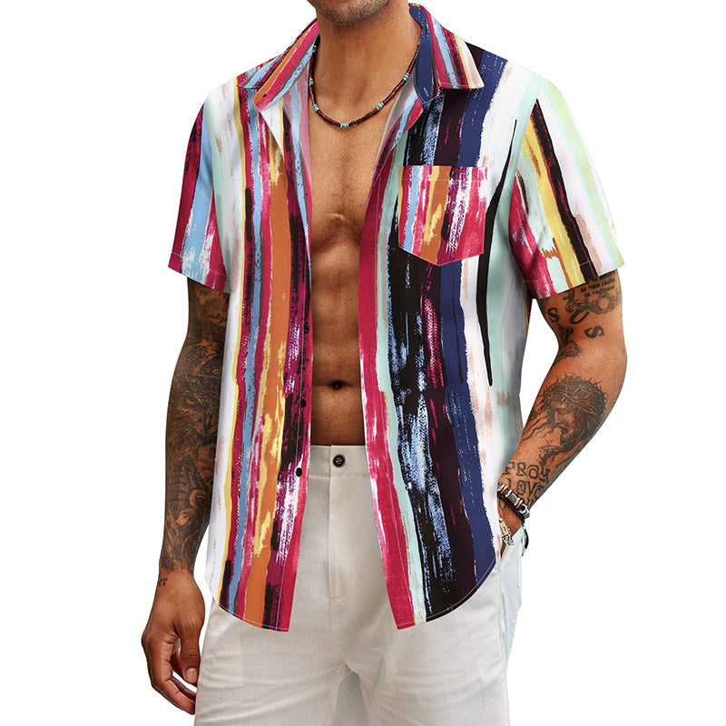 Artistic Tie-Dye Business Shirts | Custom Logo Uniforms, Breathable Cotton Bulk Orders