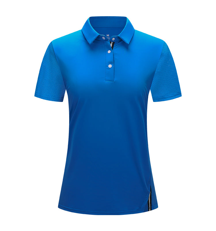 Warhorse Apparel Women's Golf Sports Polo Shirt Black European and American Women's Clothing Wholesale Customization