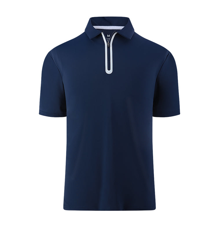 OEM/ODM polo de hombre 2023 North American Summer Short Sleeve Casual Men's Shirt Ice Silk Printed Sports Polo Shirt