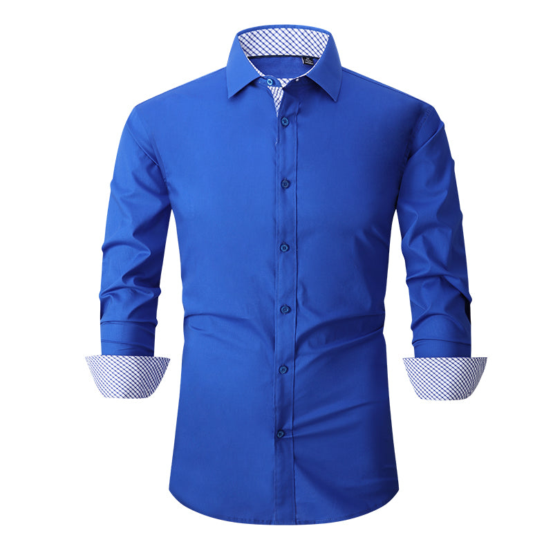 Custom Logo Bamboo Dress Shirts | Wrinkle-Free Corporate Uniforms 50+ Colors  