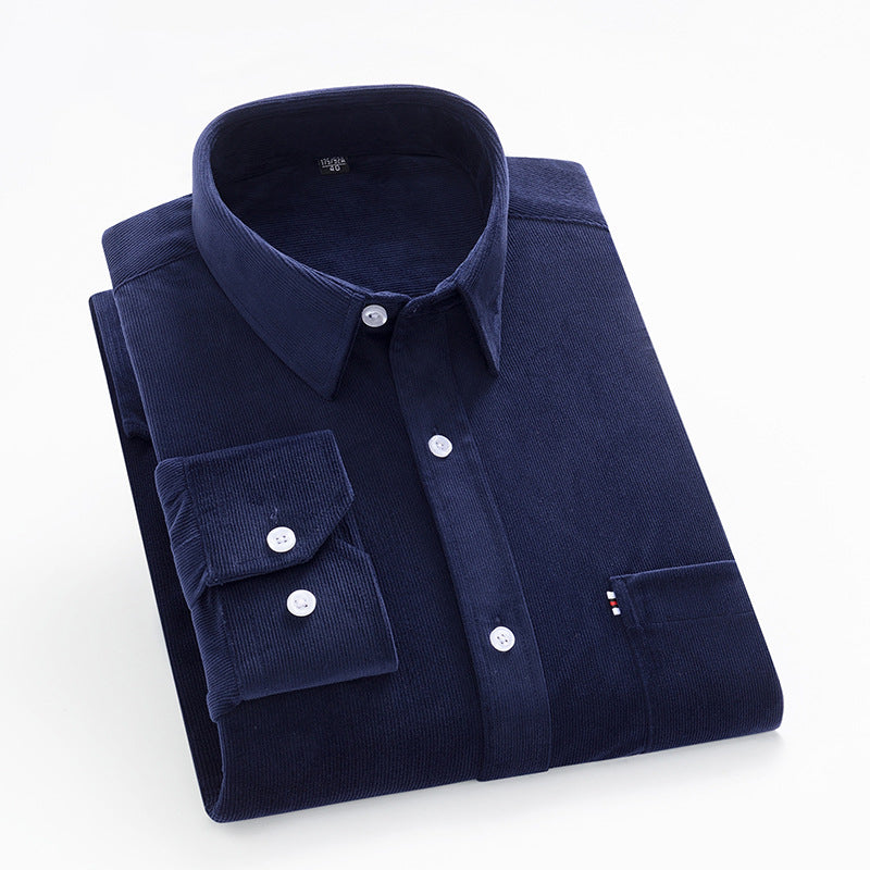 WARHORSE Men's Shirts corduroy shirt men custom shirt corduroy shirt men