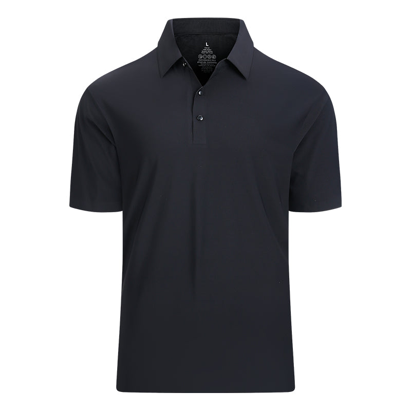Custom Logo Men's Summer Polo Shirts | Moisture-Wicking Corporate Team Uniforms 180GSM Quick-Dry