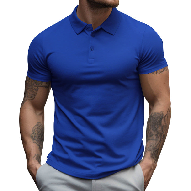 4-Way Stretch Polo Shirts for Men | Custom Logo Corporate Uniforms w/ Moisture-Wicking Fabric (MOQ 50)