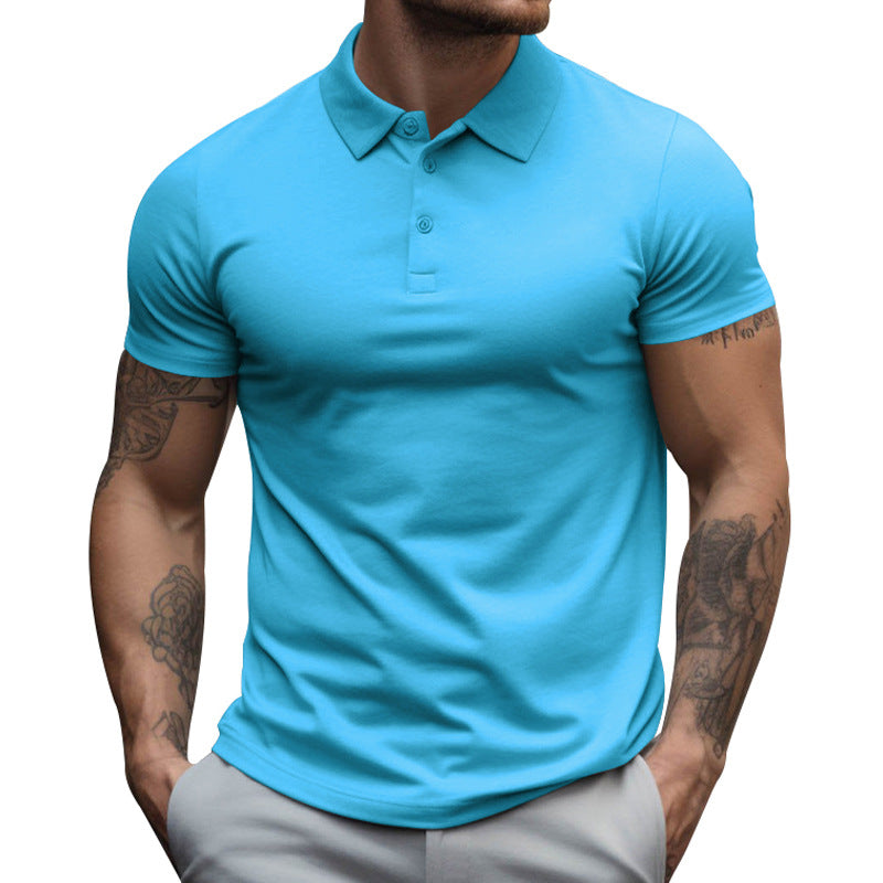 4-Way Stretch Polo Shirts for Men | Custom Logo Corporate Uniforms w/ Moisture-Wicking Fabric (MOQ 50)