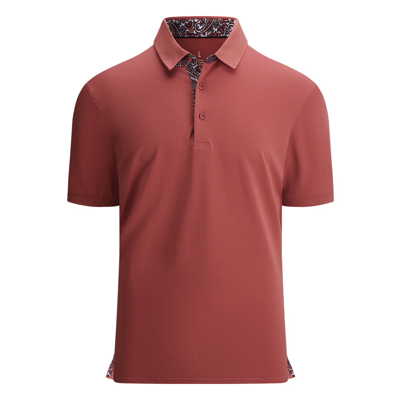 OEM/ODM polo de hombre 2023 sports polo shirt North American summer printed men's short-sleeved polo shirt customization