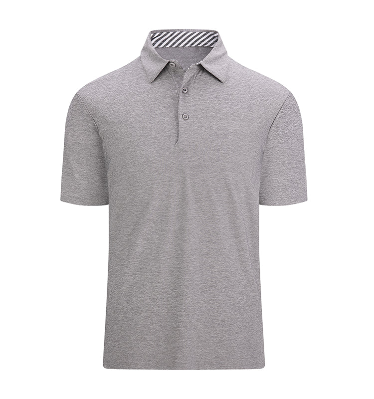 OEM/ODM camisas hombre NEW design cheap North American market comfortable premium ice fabric quick dry no-deformation Polo shirt