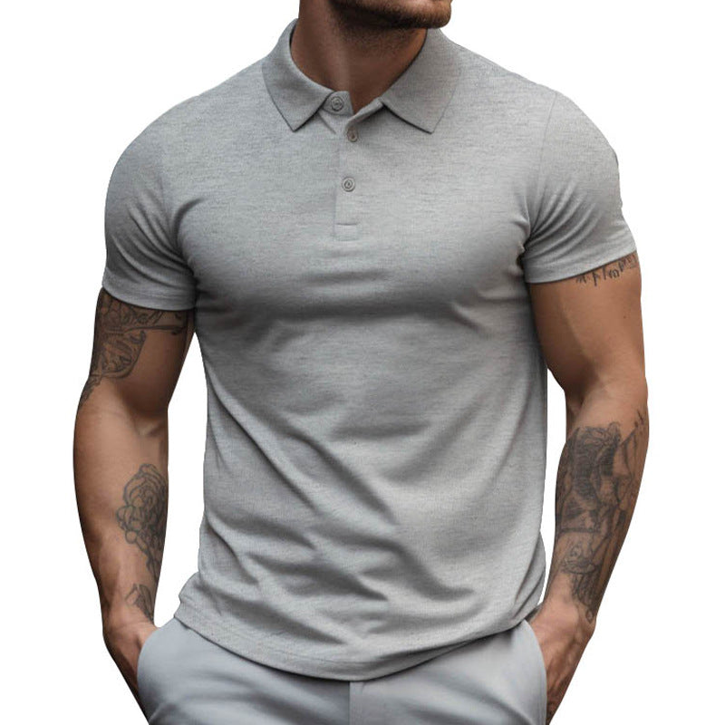 4-Way Stretch Polo Shirts for Men | Custom Logo Corporate Uniforms w/ Moisture-Wicking Fabric (MOQ 50)