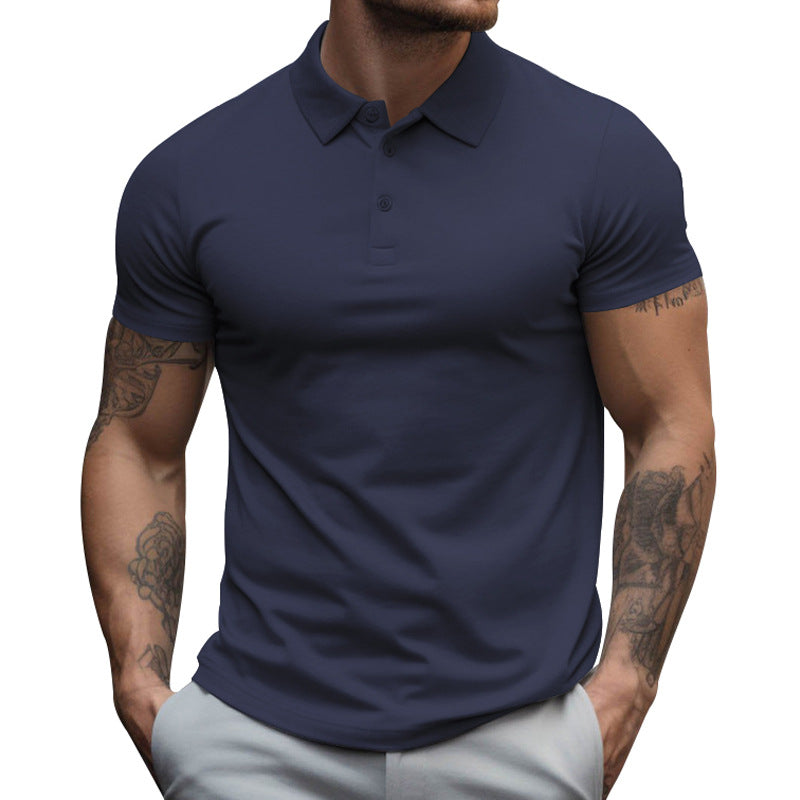 4-Way Stretch Polo Shirts for Men | Custom Logo Corporate Uniforms w/ Moisture-Wicking Fabric (MOQ 50)