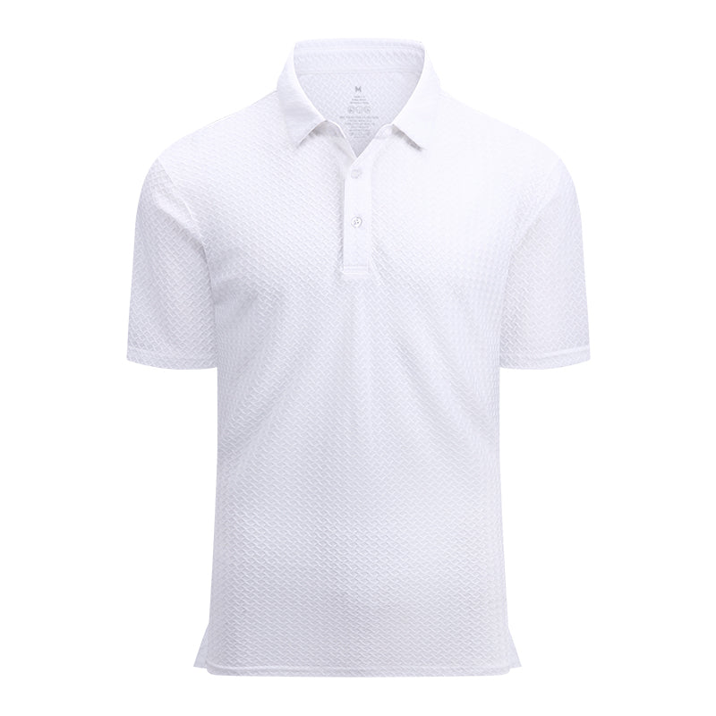 OEM/ODM camisas polo 2023 Popular European and American Men's Summer Short-Sleeved Men's Golf Wear Mesh Sleeve Sports Polo Shirt