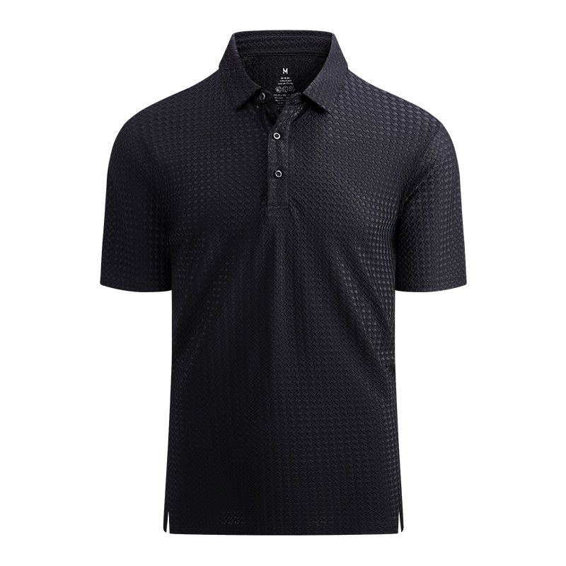 OEM/ODM camisas polo 2023 Popular European and American Men's Summer Short-Sleeved Men's Golf Wear Mesh Sleeve Sports Polo Shirt