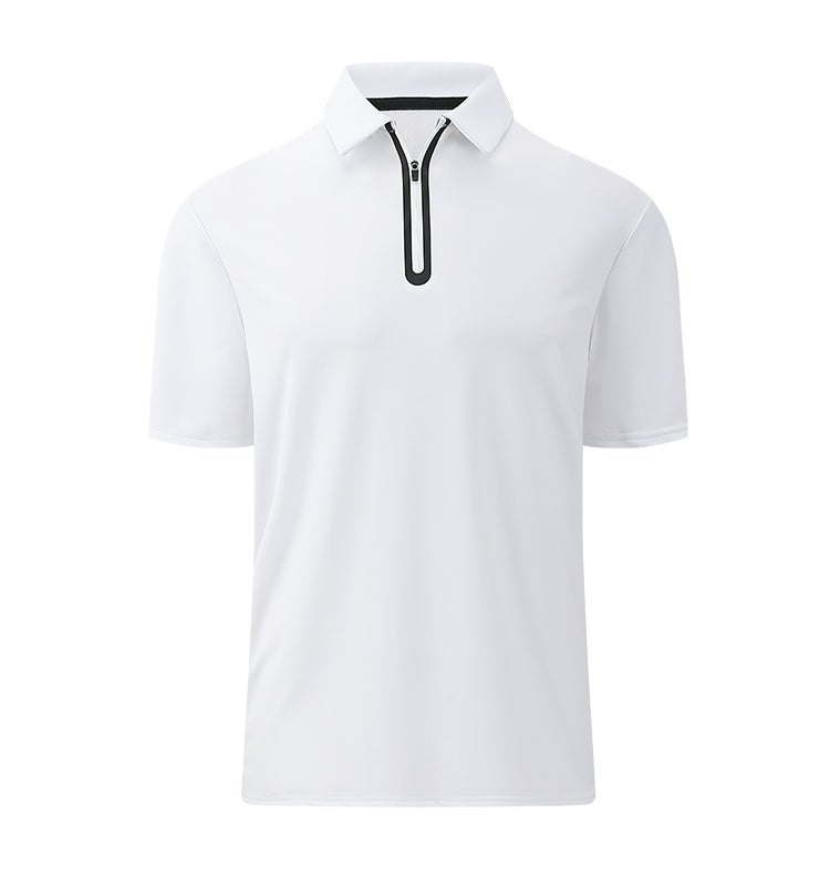 OEM/ODM polo de hombre 2023 North American Summer Short Sleeve Casual Men's Shirt Ice Silk Printed Sports Polo Shirt