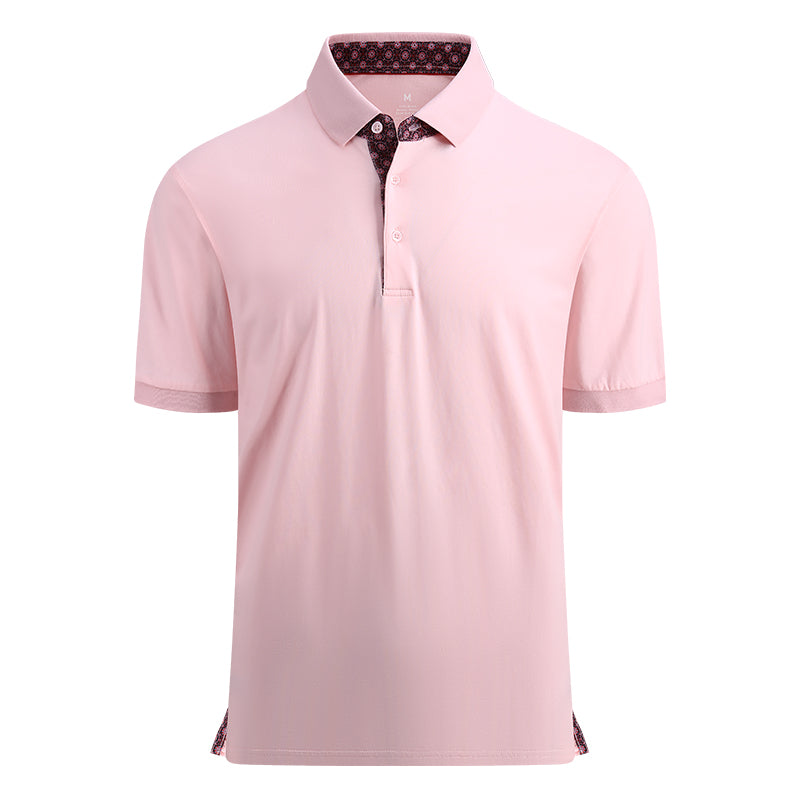 OEM/ODM polo de hombre 2023 sports polo shirt North American summer printed men's short-sleeved polo shirt customization