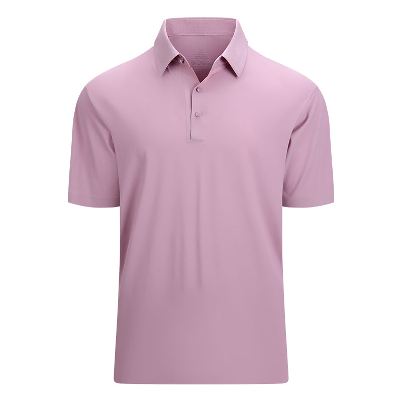 Custom Logo Men's Summer Polo Shirts | Moisture-Wicking Corporate Team Uniforms 180GSM Quick-Dry