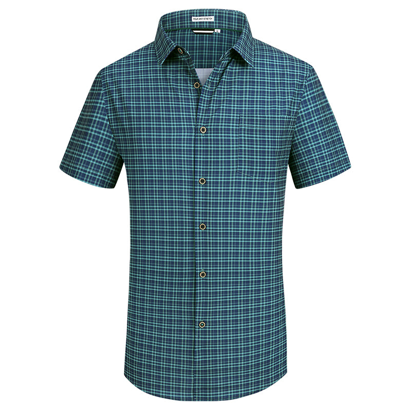 OEM/ODM camisas hombre 2024 new design top sell and quality shirt new flannel shirt loose fit plaid shirt for man full sleeve