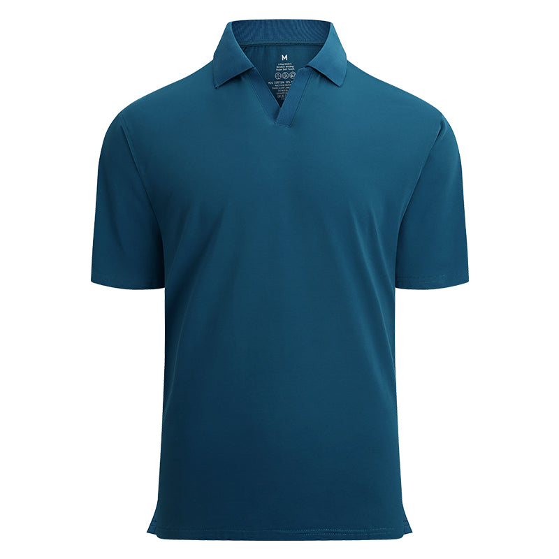 Custom Logo Corporate Polo Shirts | Breathable Cotton Team Uniforms [Navy]