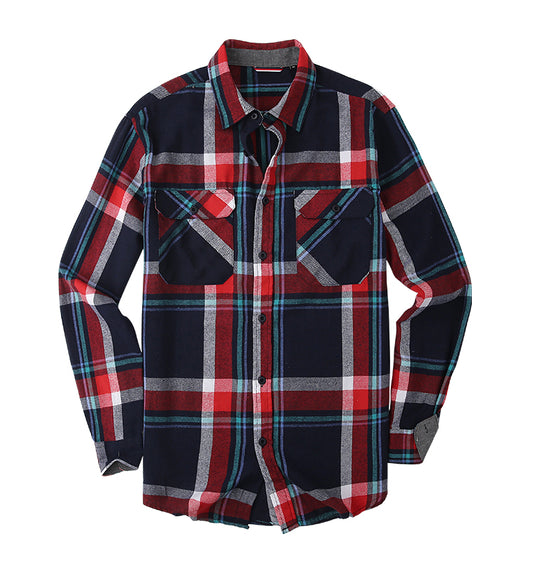 Warhorse Men's Shirts casual plaid shirt custom shirt flannel shirts at target