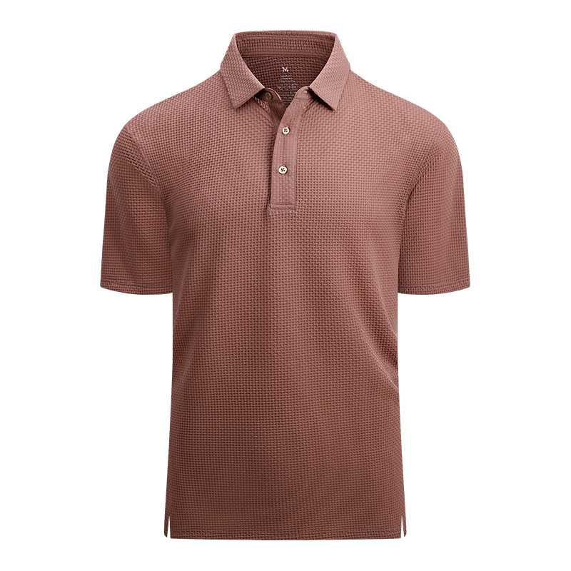 OEM/ODM camisas polo 2023 Popular European and American Men's Summer Short-Sleeved Men's Golf Wear Mesh Sleeve Sports Polo Shirt