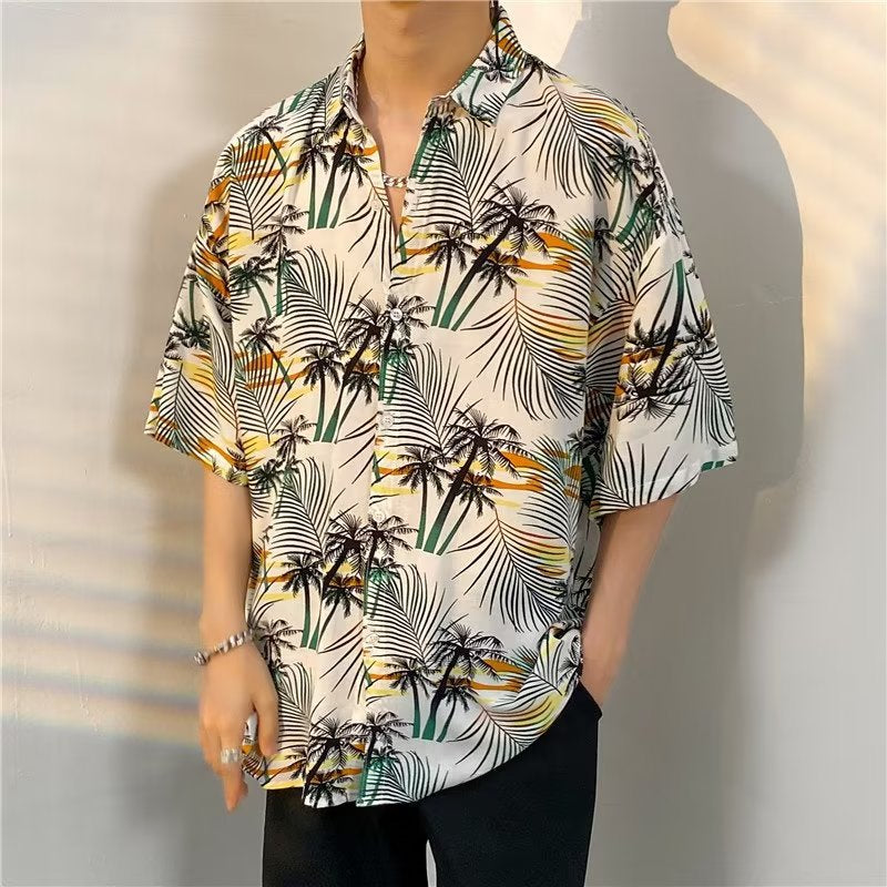 WARHORSE men's Shirts casual printed shirt custom shirt