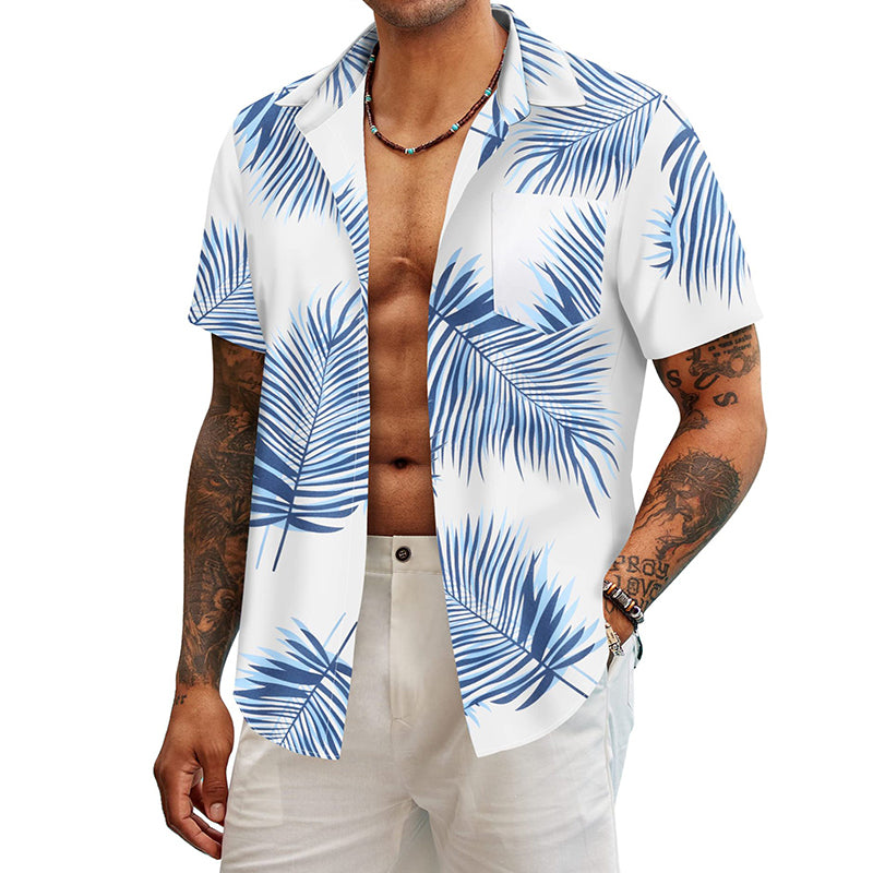 WARHORSE men's Shirts casual printed shirt custom shirt hawaii shirt xs