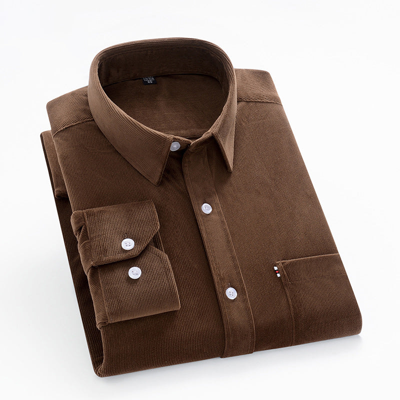 WARHORSE Men's Shirts corduroy shirt men custom shirt corduroy shirt men