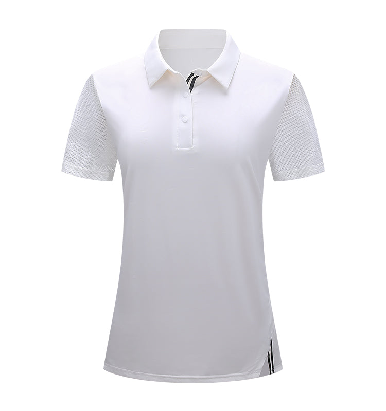 Warhorse Apparel Women's Golf Sports Polo Shirt Black European and American Women's Clothing Wholesale Customization