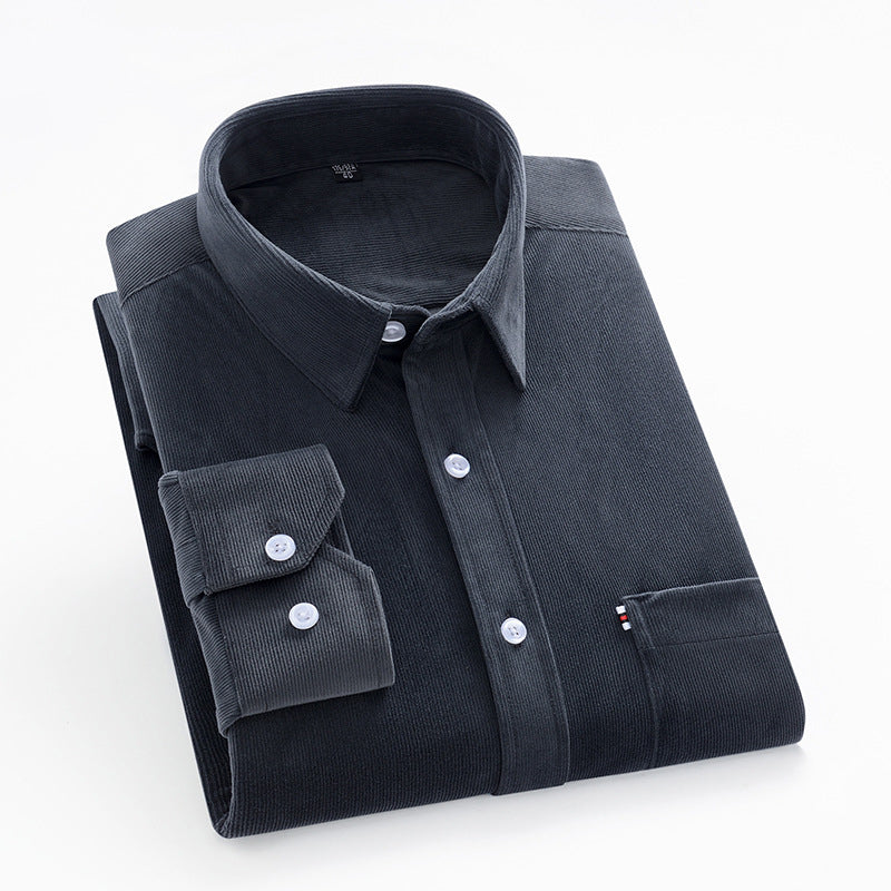 WARHORSE Men's Shirts corduroy shirt men custom shirt corduroy shirt men