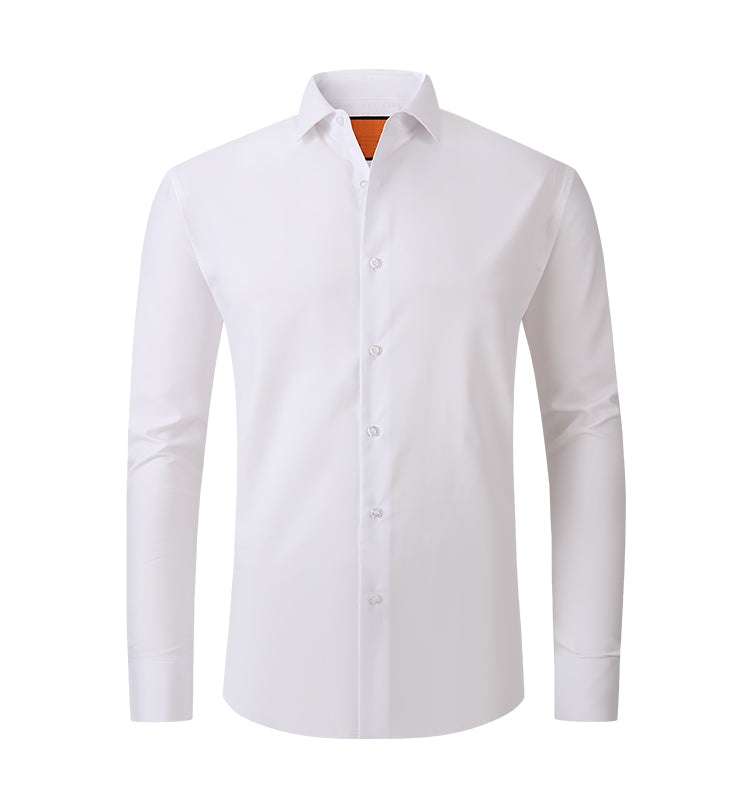 OEM/ODM camisas para hombres Men's Factory Wholesale High Quality Long Sleeve Shirts Plain Solid Casual Business Dress Shirts