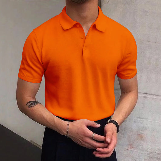 WARHORSE men's short sleeve T-shirt custom polo polo t shirt men's polo shirts cotton